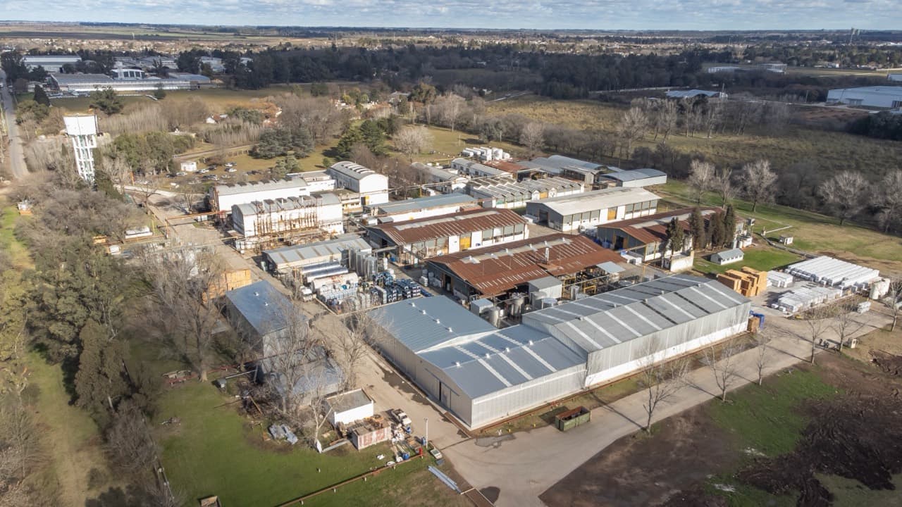 Área de producción de la planta industrial de Chemotecnica